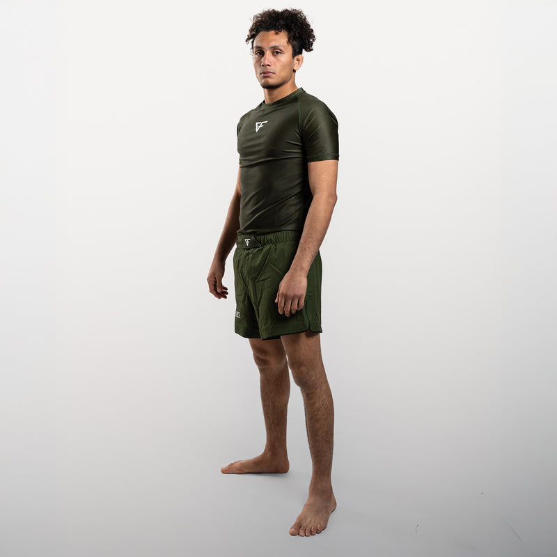 Ground Force Aero Rashguard - Military Green