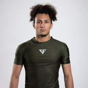 Ground Force Aero Rashguard - Military Green