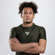 Ground Force Aero Rashguard - Military Green