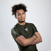 Ground Force Aero Rashguard - Military Green