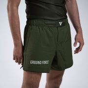 Ground Force Aero Shorts Military Green