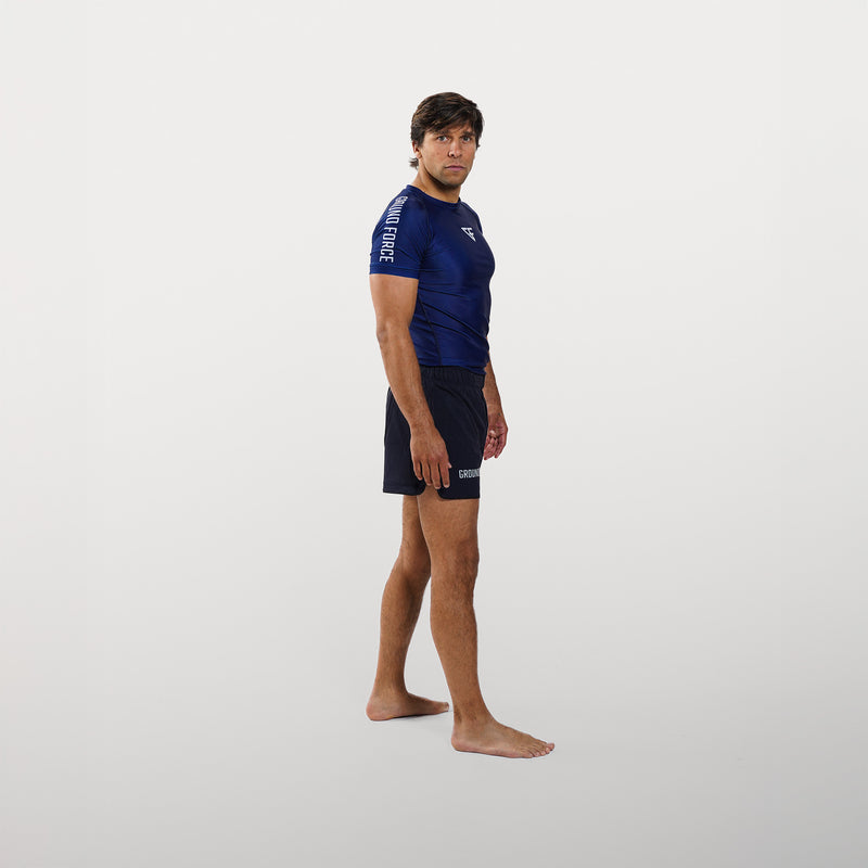 Ground Force Aero Rashguard - Navy Blue