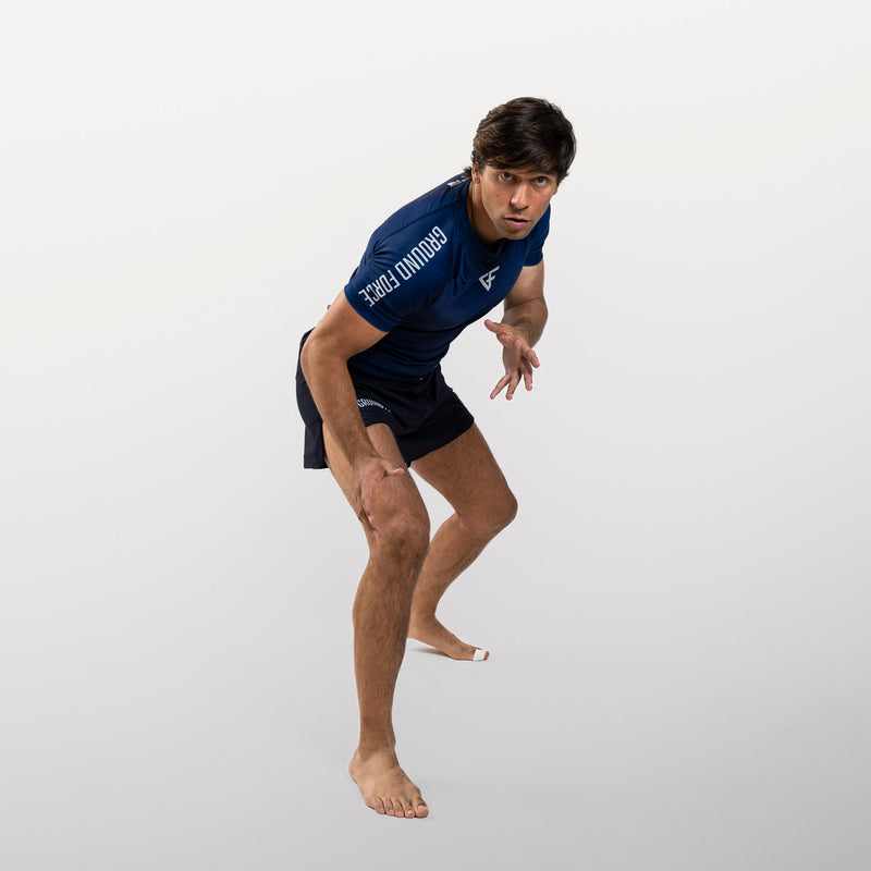 Ground Force Aero Rashguard - Navy Blue
