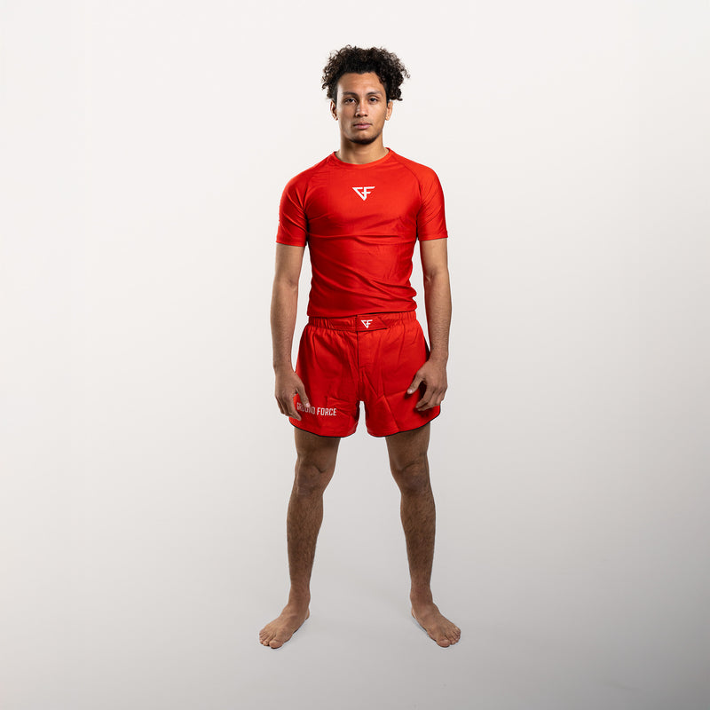 Ground Force Aero Rashguard - Red