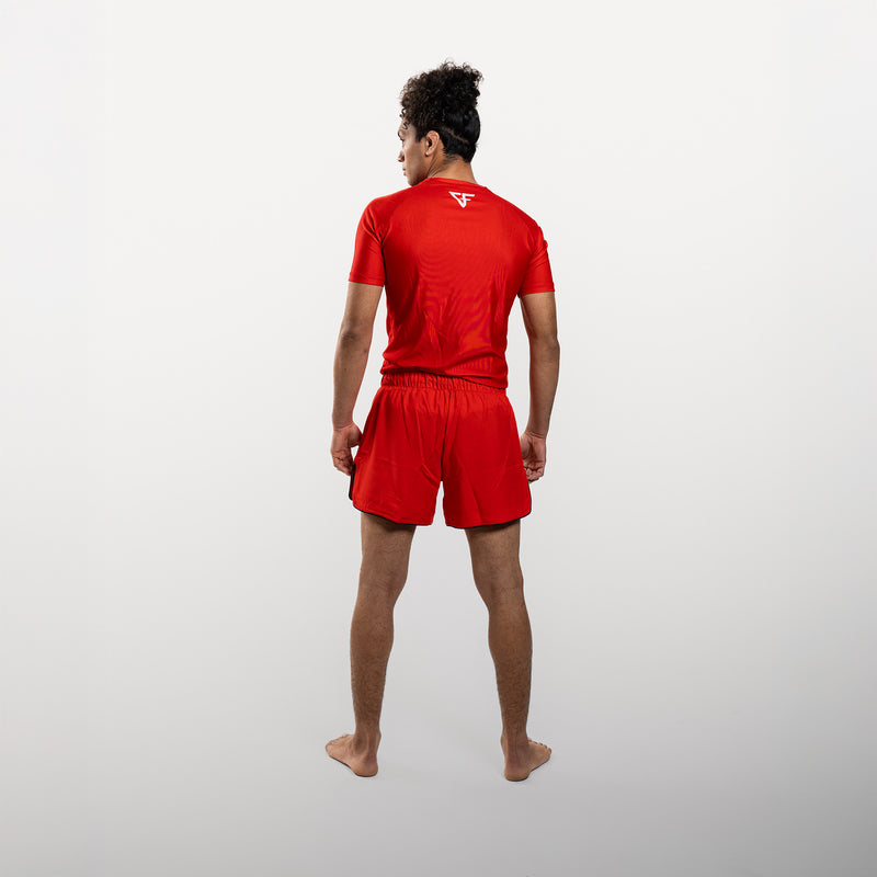 Ground Force Aero Rashguard - Red