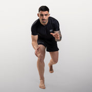 Ground Force Wolf Rashguard Black - Short Sleeve