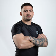 Ground Force Wolf Rashguard Black - Short Sleeve
