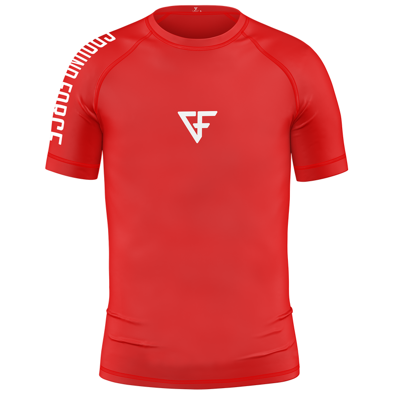 Ground Force Aero Kids Rashguard Red
