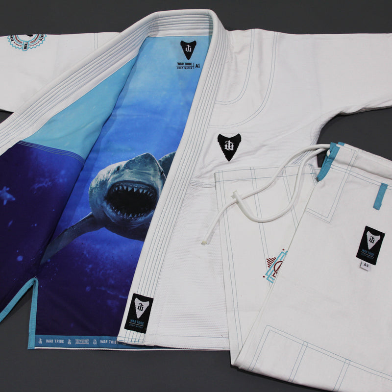War Tribe Deep Water BJJ Gi White