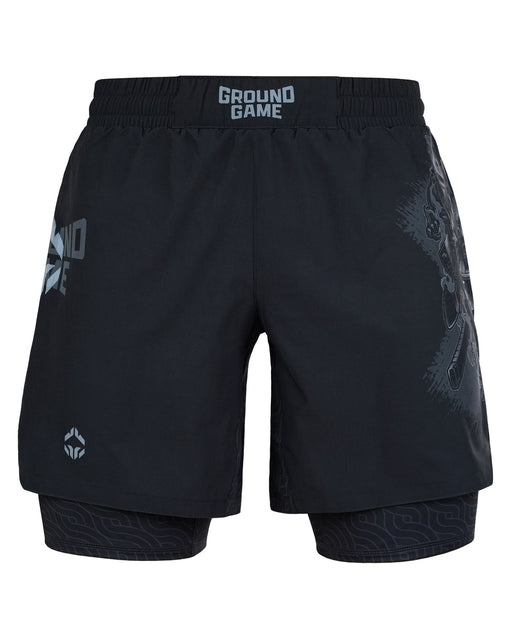Ground Game 2-in-1 Training Shorts Samurai Shadow