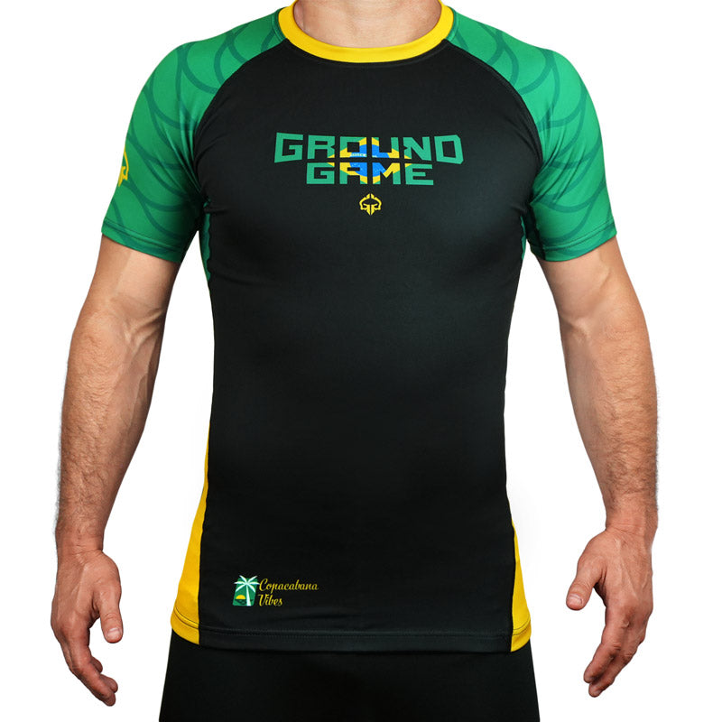 Ground Game Copacabana Rashguard Short sleeve