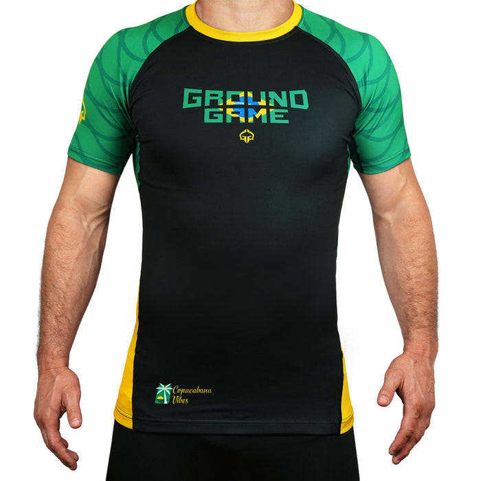 Ground Game Copacabana Rashguard Short sleeve