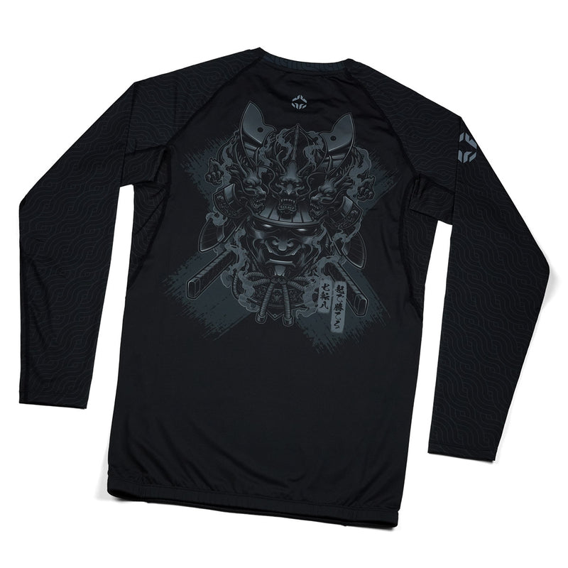 Ground Game Rashguard Samurai Shadow Long Sleeve