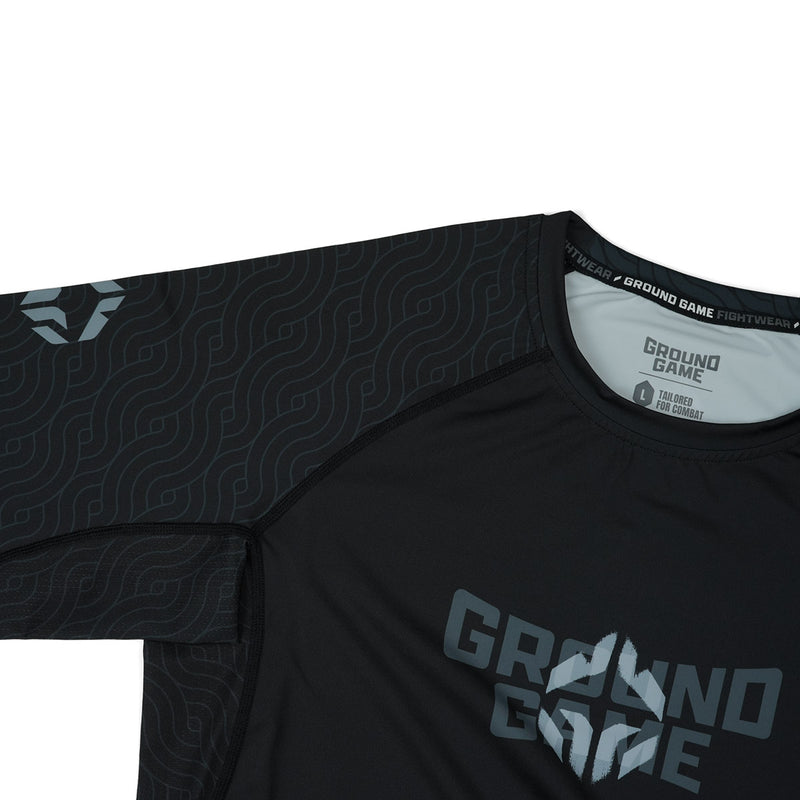 Ground Game Rashguard Samurai Shadow Long Sleeve