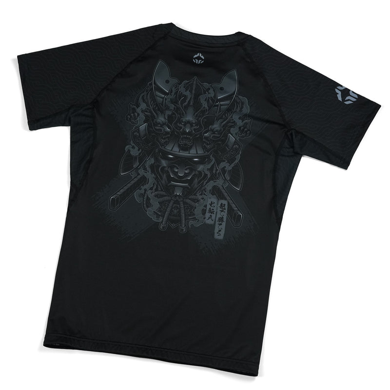 Ground Game Rashguard Samurai Shadow short sleeve