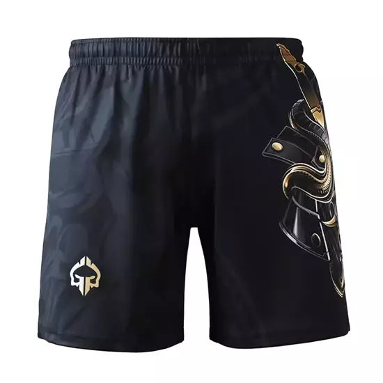 Ground Game Kids Training Shorts Oni Samurai