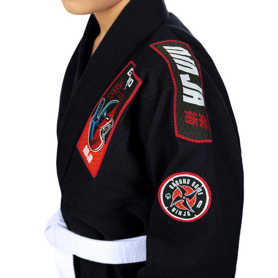 Ground Game Ninja BJJ Kids Gi