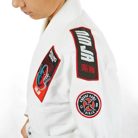 Ground Game Ninja BJJ Kids Gi