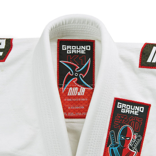 Ground Game Ninja BJJ Kids Gi