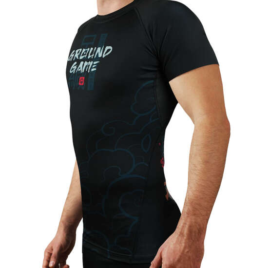 Ground Game Rashguard Ashi Garami Short sleeve