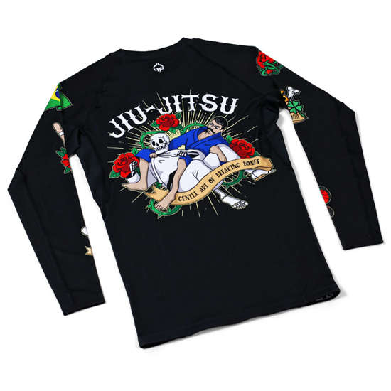 Ground Game Rashguard Oldschool Long sleeve