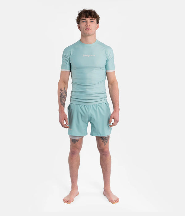 Progress Academy+ Mint Rashguard