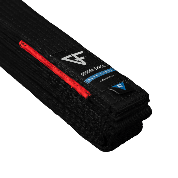 Ground Stryke BJJ/Judo Gi Belt - White, Unisex Adult Sizes A0-A3