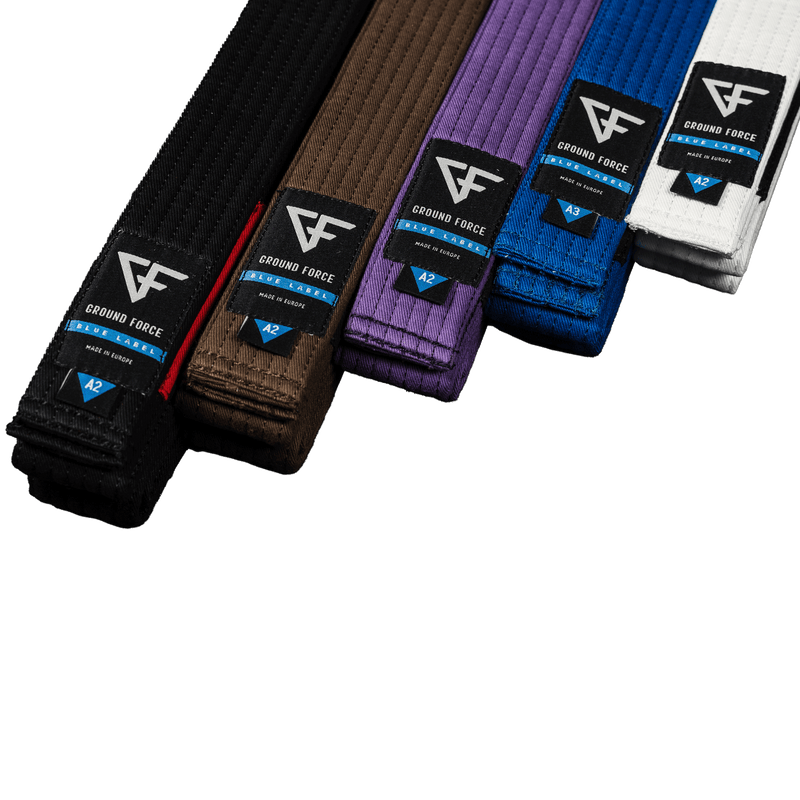 Ground Force Blue Label BJJ Belt