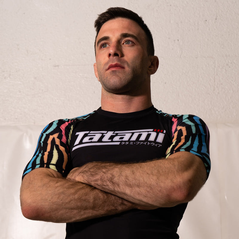 Tatami Recharge Rash Guard Neon