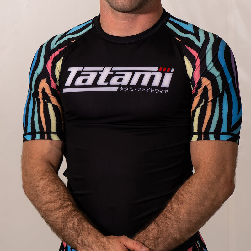 Tatami Recharge Rash Guard Neon