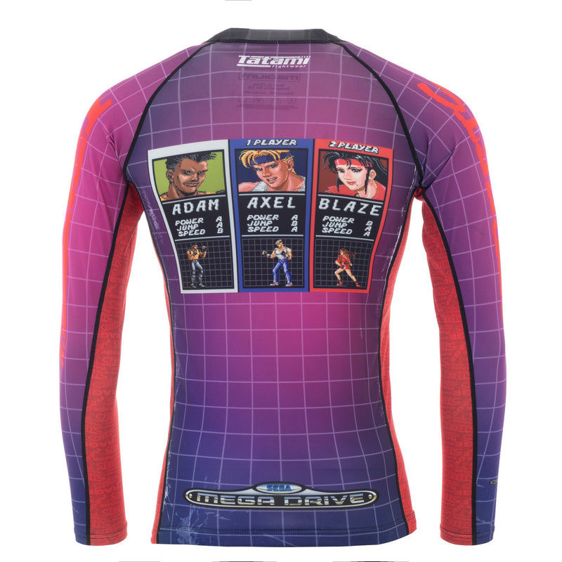 Tatami x Sega Streets Of Rage Rash Guard
