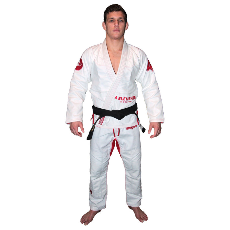 4 Elements Fire Gi White