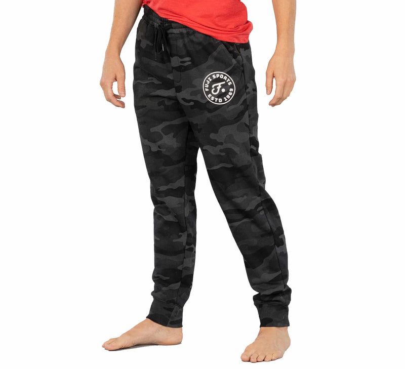 Fuji Black Camo Womens Joggers