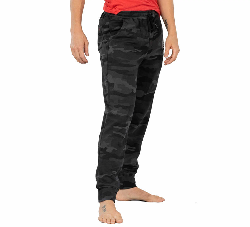 Fuji Black Camo Womens Joggers