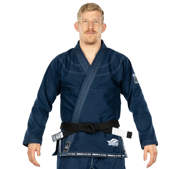 fuji bjj gear Fuji BJJ Suparaito BJJ Gi Dark Navy — BJJ Fightgear