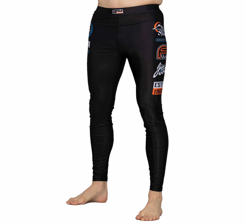 Fuji XTR Men Spats Black/Orange V2