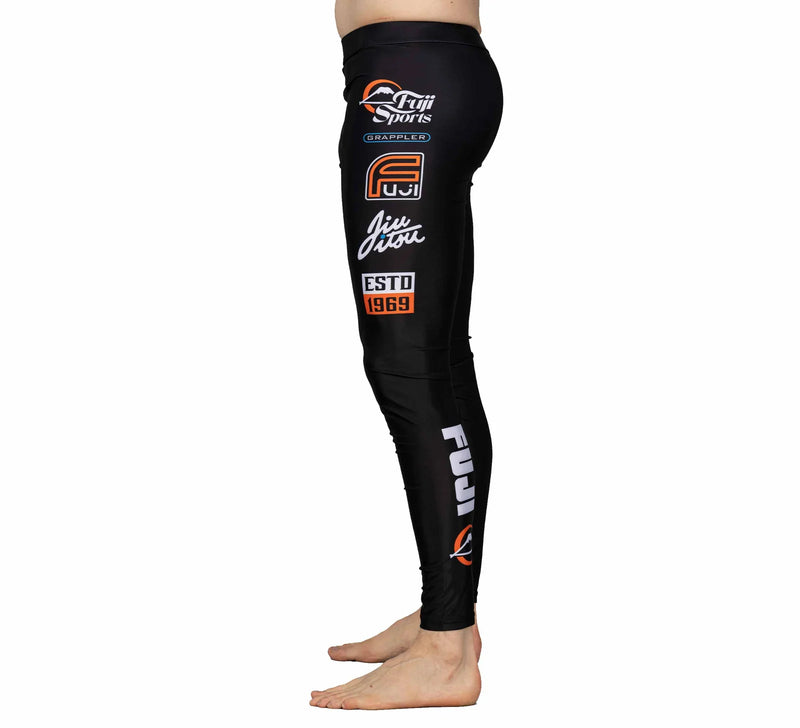 Fuji XTR Men Spats Black/Orange V2