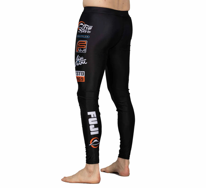 Fuji XTR Men Spats Black/Orange V2