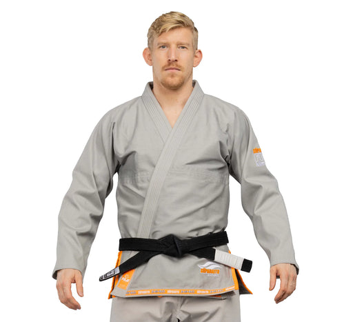 Fuji Sports Suparaito BJJ Gi Grey/Orange