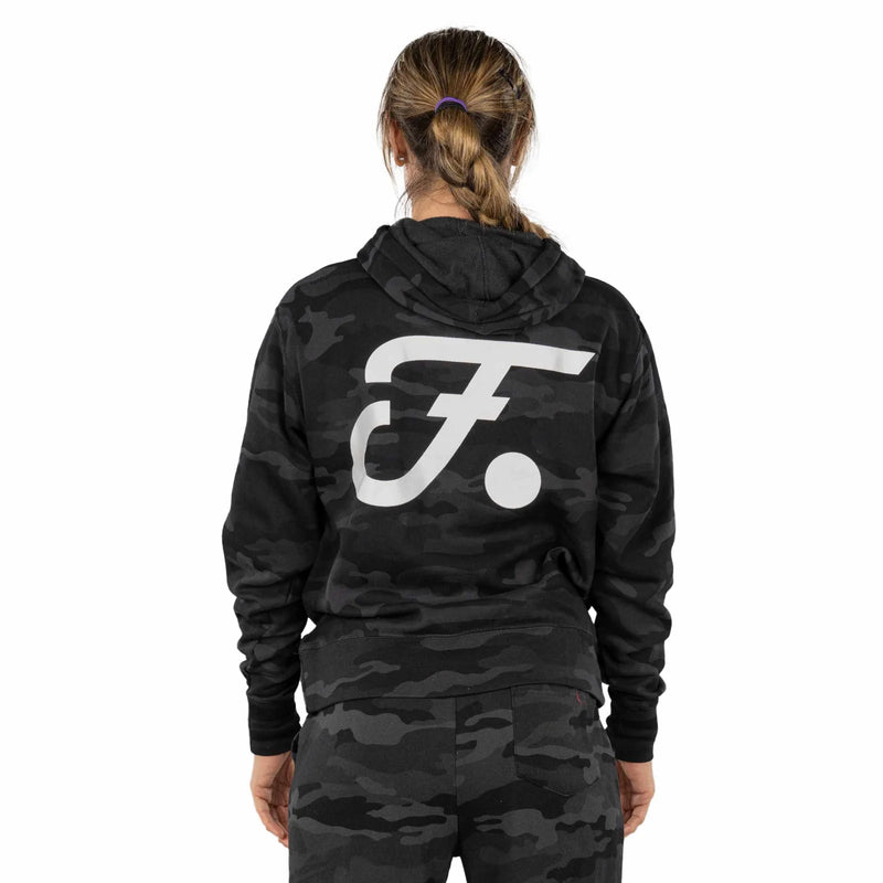Fuji Camo Womens Hoodie