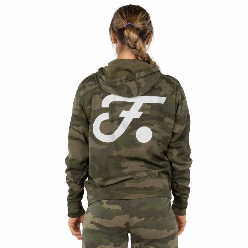Fuji Forest Camo Womens Hoodie