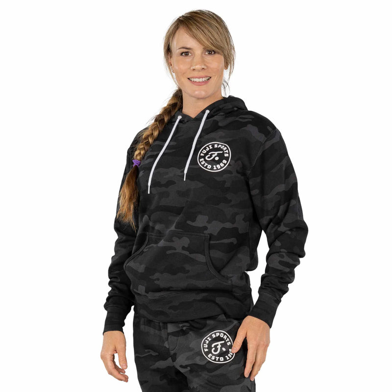 Fuji Camo Womens Hoodie