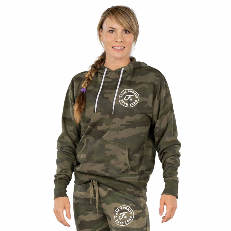 Fuji Forest Camo Womens Hoodie