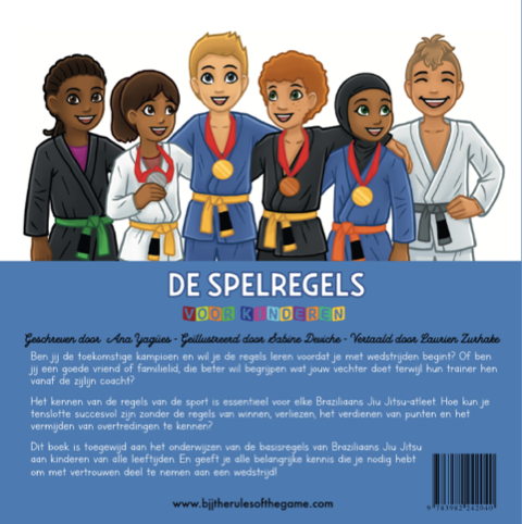 BJJ Rules of the Game for Kids Book