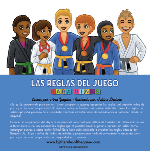 BJJ Rules of the Game for Kids Book