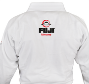 Fuji sports All Around BJJ Gi beginner white back stitching logo