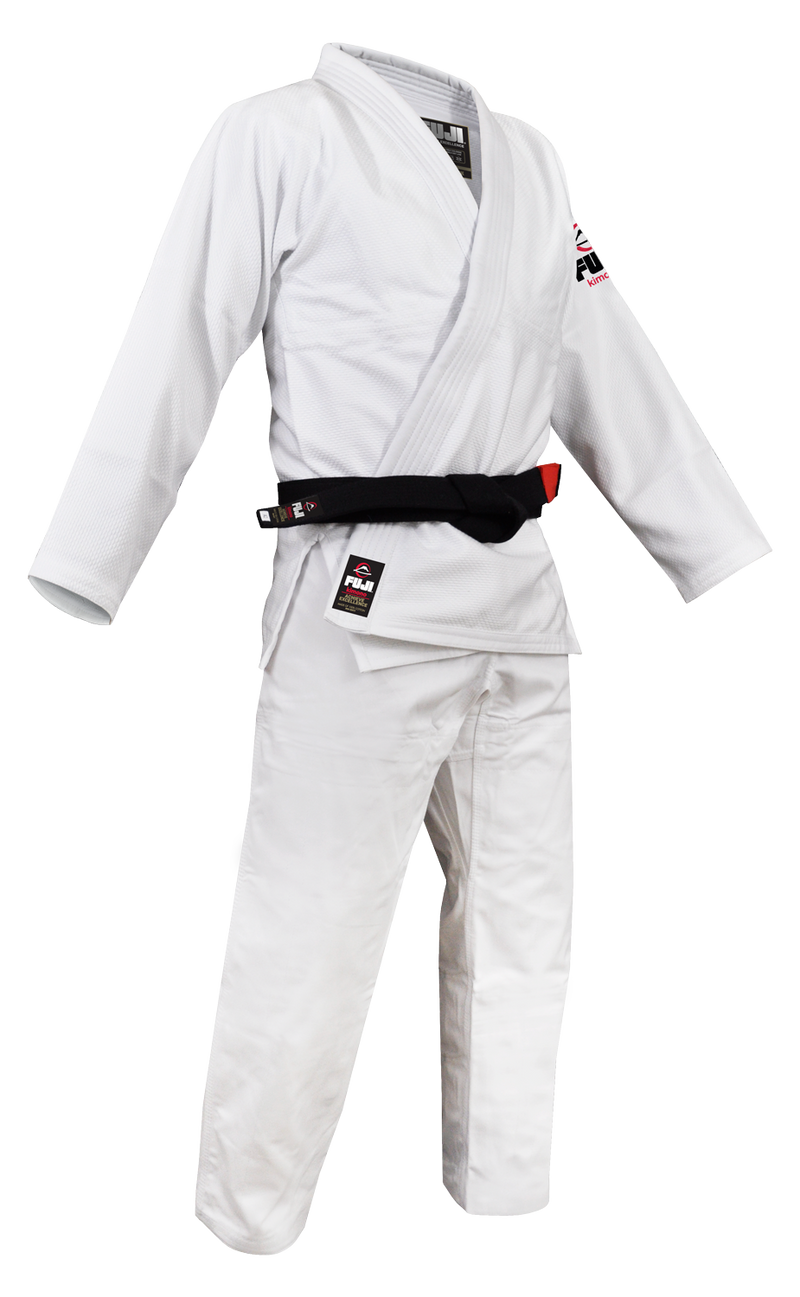 Fuji sports All Around BJJ Gi beginner white side right
