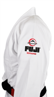 Fuji sports All Around BJJ Gi beginner white side stitching logo
