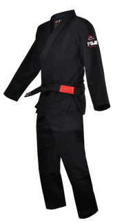 Fuji sports All Around BJJ Gi beginner black side left