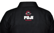 Fuji sports All Around BJJ Gi beginner black back logo stitching